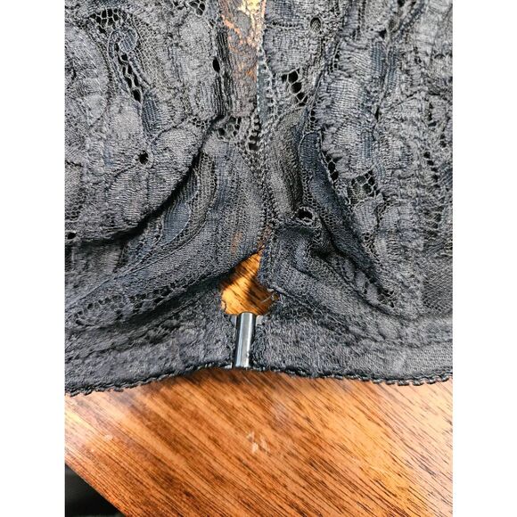 Angelica Black Lace Padded Underwire Bra 34A NEW TAGS - Picture 5 of 6